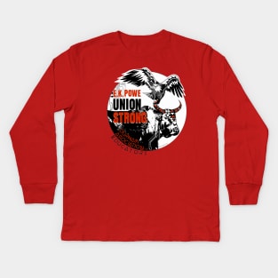 E.K. Powe Union Strong Kids Long Sleeve T-Shirt